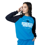 Sweatshirt para mulher Siberian Super Team (Cor: Azul; Tamanho: M) 107026