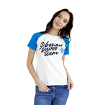 T-shirt de senhora Siberian Super Team (cor: branca, tamanho: XS) 107076