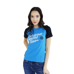 T-shirt de senhora Siberian Super Team (cor: azul celeste, tamanho: M) 107011