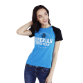 T-shirt de senhora Siberian Super Team CLASSIC (cor: azul celeste, tamanho: S)